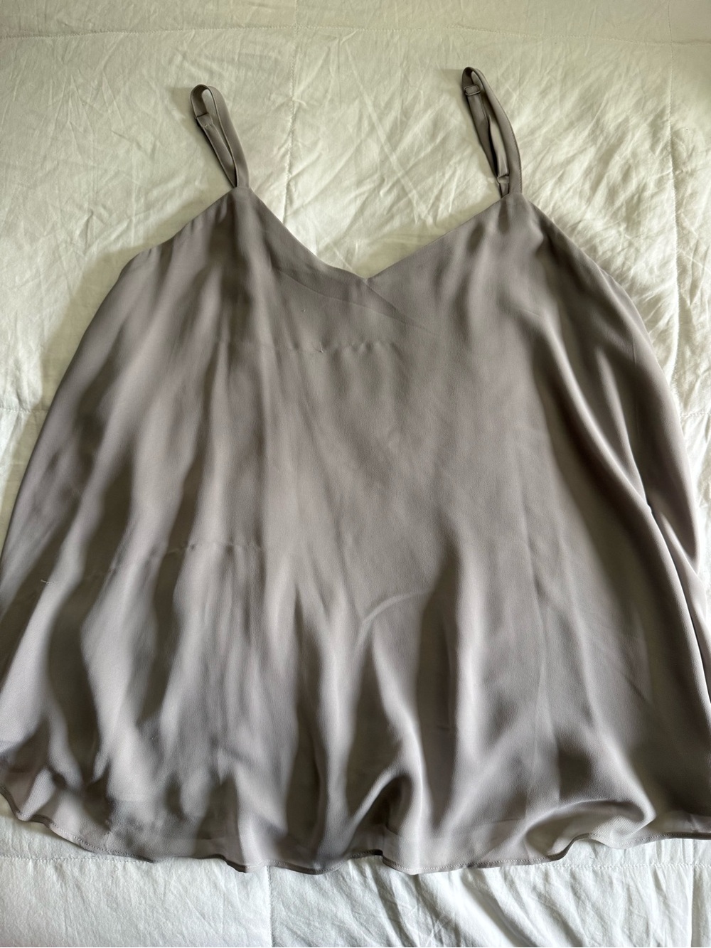 torrid Grey V-Neck Slip Cami